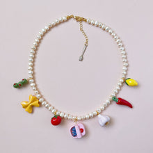 Load image into Gallery viewer, Custom Dinner Party Pearl Necklace