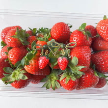 Load image into Gallery viewer, Strawberry Sprig Earrings