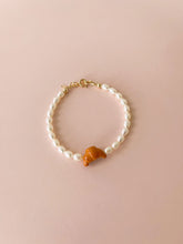 Load image into Gallery viewer, Croissant Pearl Bracelet
