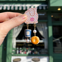 Load image into Gallery viewer, New York Breakfast Earrings
