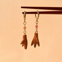Load image into Gallery viewer, Chicken Feet Earrings
