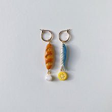 Load image into Gallery viewer, Fancy Fish Dinner Earrings
