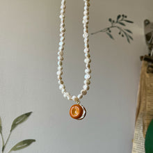 Load image into Gallery viewer, Cream Cheese Bagel Necklace
