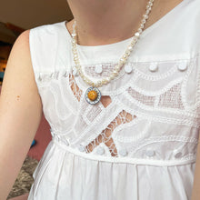 Load image into Gallery viewer, Plate Of Pancakes Pearl Necklace
